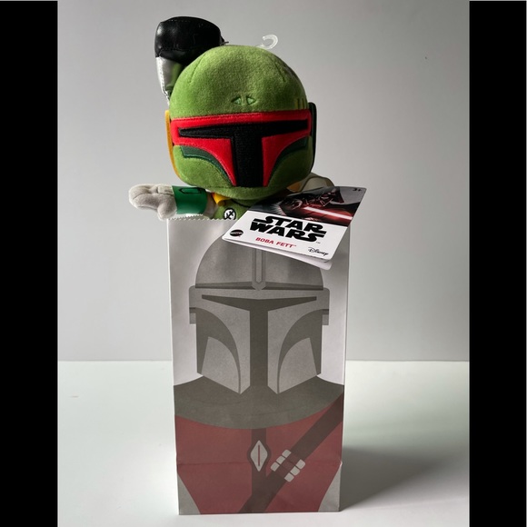 Star Wars Boba Fett Plush Toy - 8 Inch Soft Stuffed Figure For Kids & Collectors - View #5